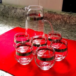 Vintage Libby bar ware